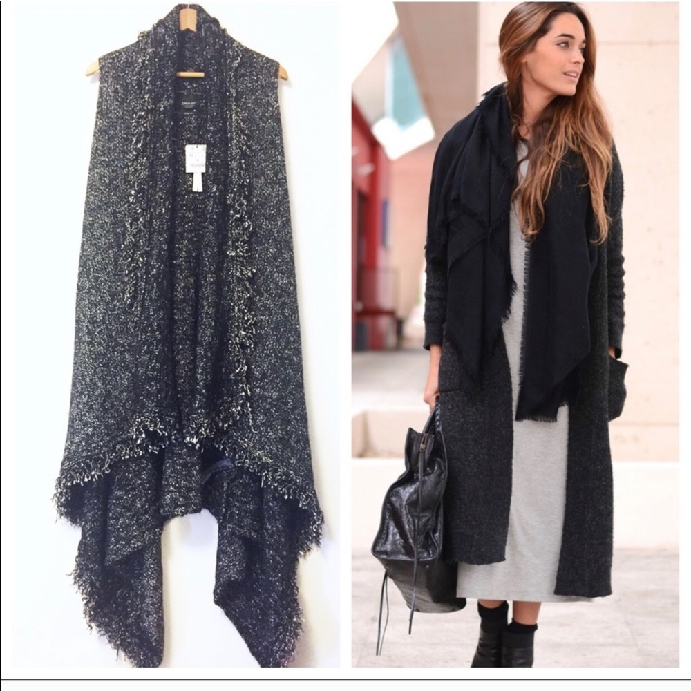 Zara Italian Knit Duster